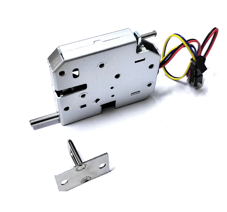 5 units sliver Metal iron Electronic door lock latch 12V/2A for cabinet locks/solenoid locks/drawer