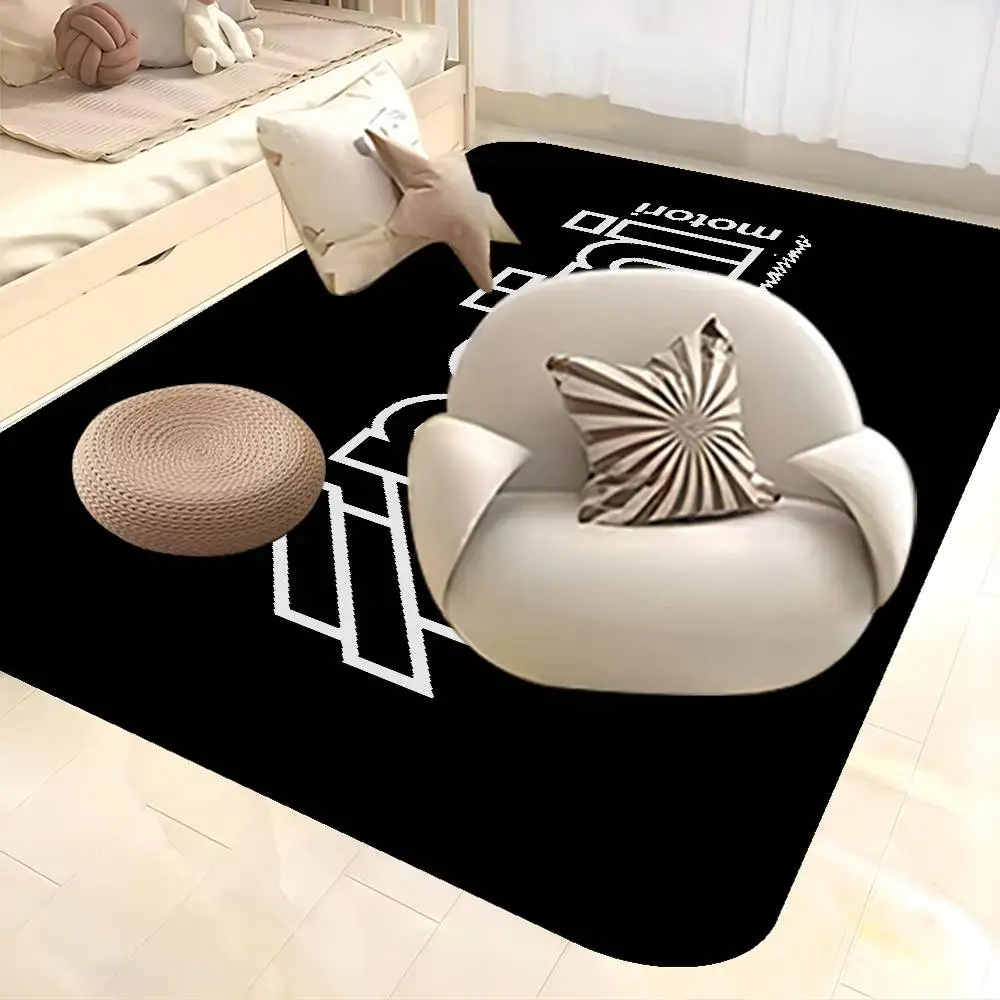 P-Polini-Italy S-Scooter Floor Mat Cheaper Anti-slip Modern Living Room Balcony Printed Bedside Mats