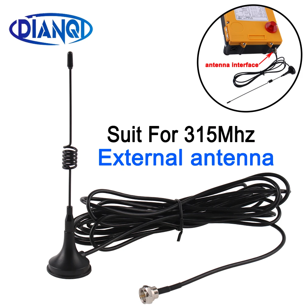 

Антенна для F24 315 МГц VHF 310-331 МГц модель сменный модуль аксессуары запасные части фитинги промышленного пульта дистанционного управления