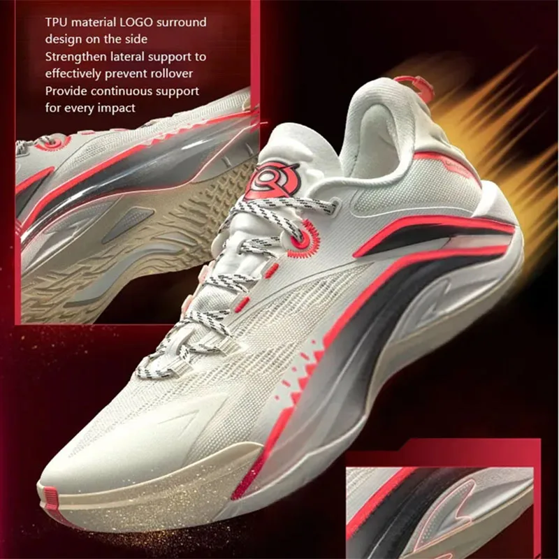 LI-NING BAD5 SNIPER I S Men Basketball Shoes Professional Sneakers Street Basketball ABFV005