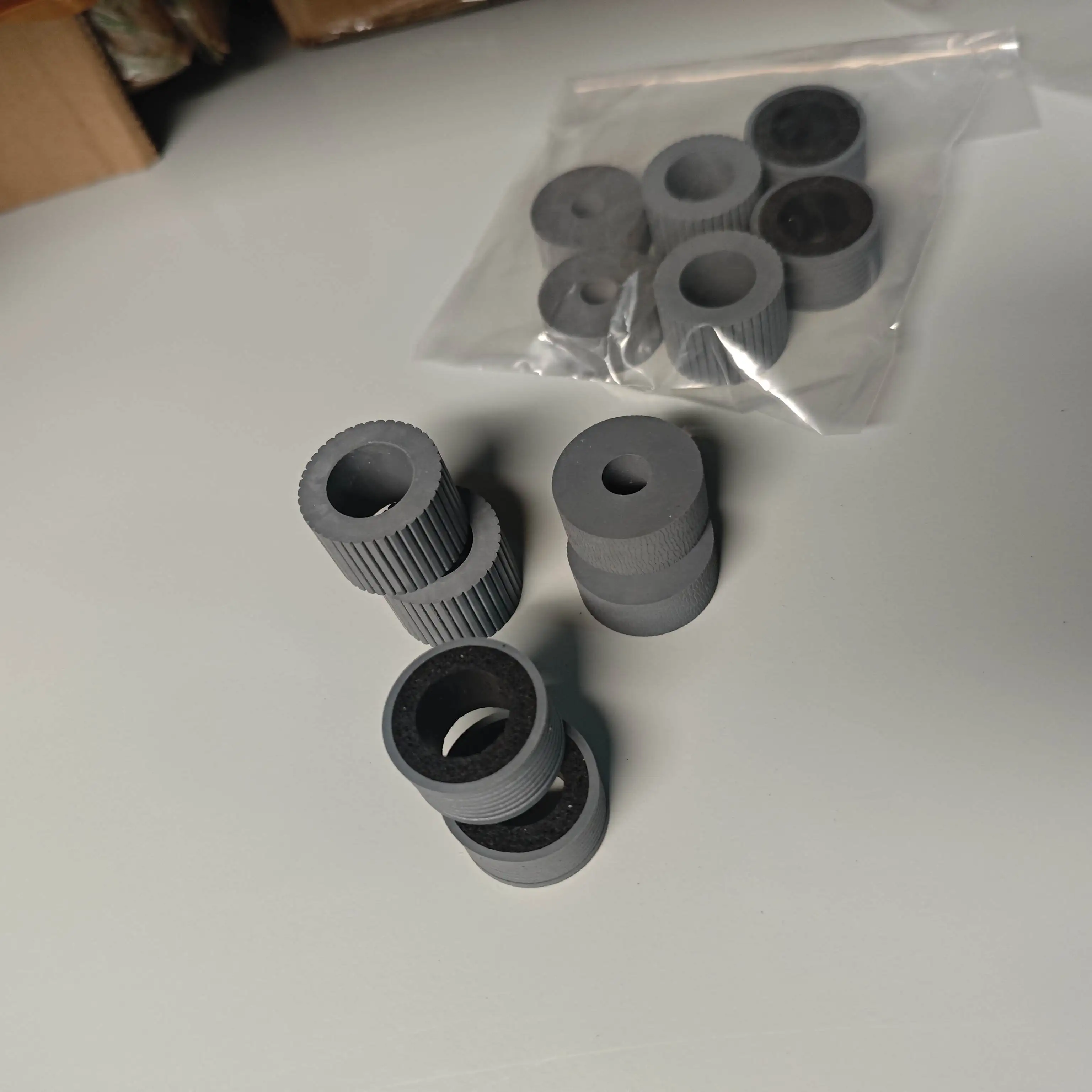 

5SETS Brake Pick Roller Tire for Fujitsu fi-5650C fi-5750C fi-6670 fi-6670A fi-6770 fi-6770A PA03338-K011 PA03576-K010