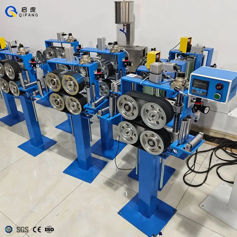 QIPANG 1-45mm Cylinder Clamping Cable Length Measuring Meter Counter Device for Extuder Line