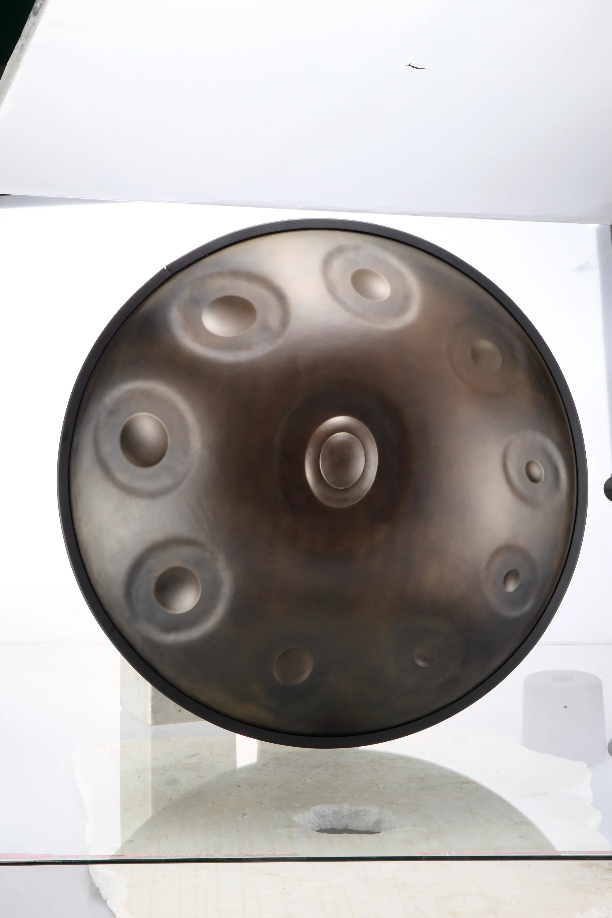 9 ملاحظات Handpan Drums D Kurd Handpan أداة موسيقية مع حقيبة مقلاة يدوية