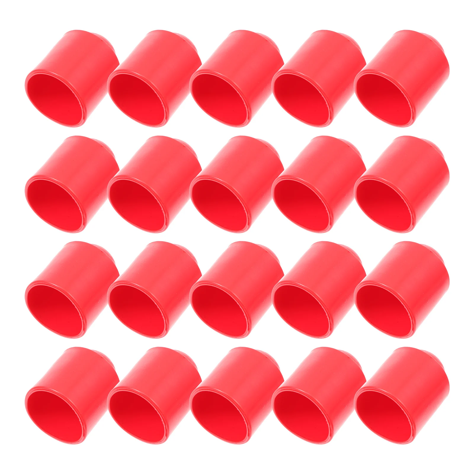 

20pcs Pool Cue End Protectors Billiard Cues End Protectors Durable Rubber For Billiard Rod Covers Snooker Parts Accessories