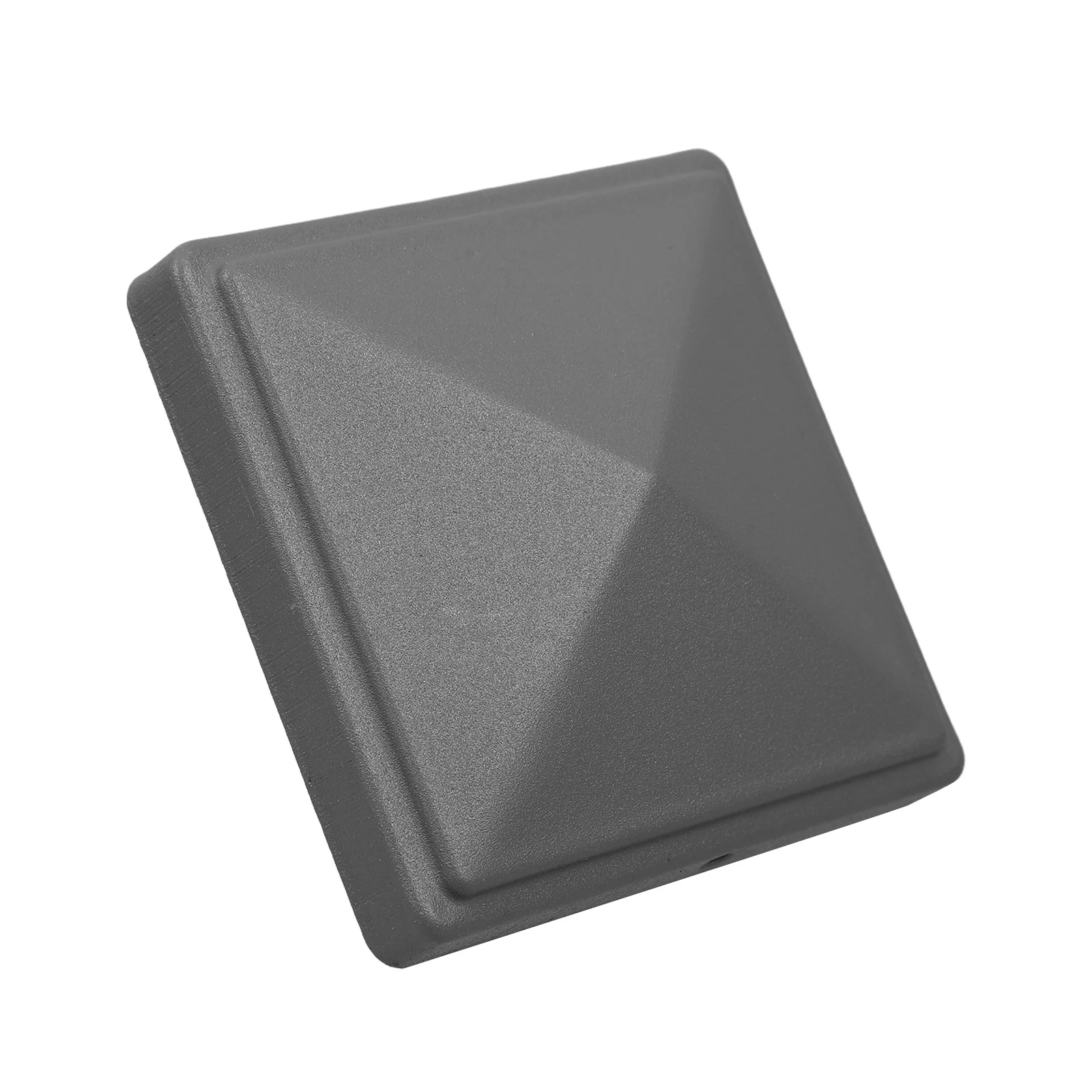 

Metal Post Cap For Square Pipe Black Decorative Fence Post Cover Waterproof Outdoor Fencing Decking Posts Landscape