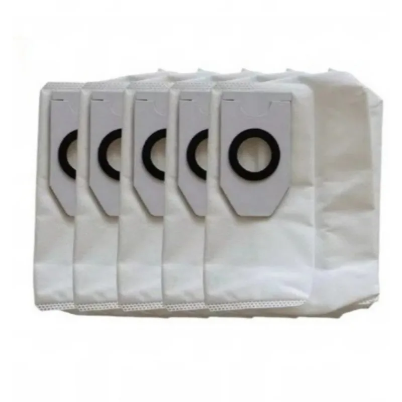 10PCS Dust Bags for Midea LINGMOU V12 V10 W11  Robot Vacuum Cleaner Parts Non-Woven  High Filtration Collection Dust Bag
