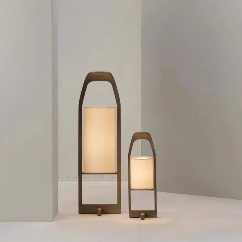 Modern bedroom bedside lamp designer simple Japanese living room study hotel floor lamp