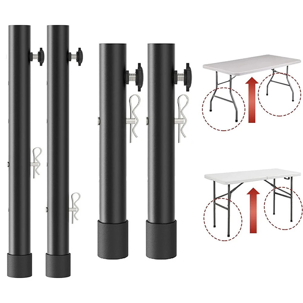 4pcs Table Leg Extenders 44/20cm Folding Table Extensions For Countertops Kitchen Table Gardening Tools Accesories