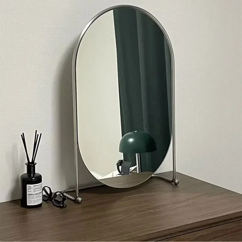 Jewelry House Wall Mirror Bathroom Hotel Makeup Korean Hairdressing Mirror Funky Throne Specchio Da Parete Bedroom Decoration