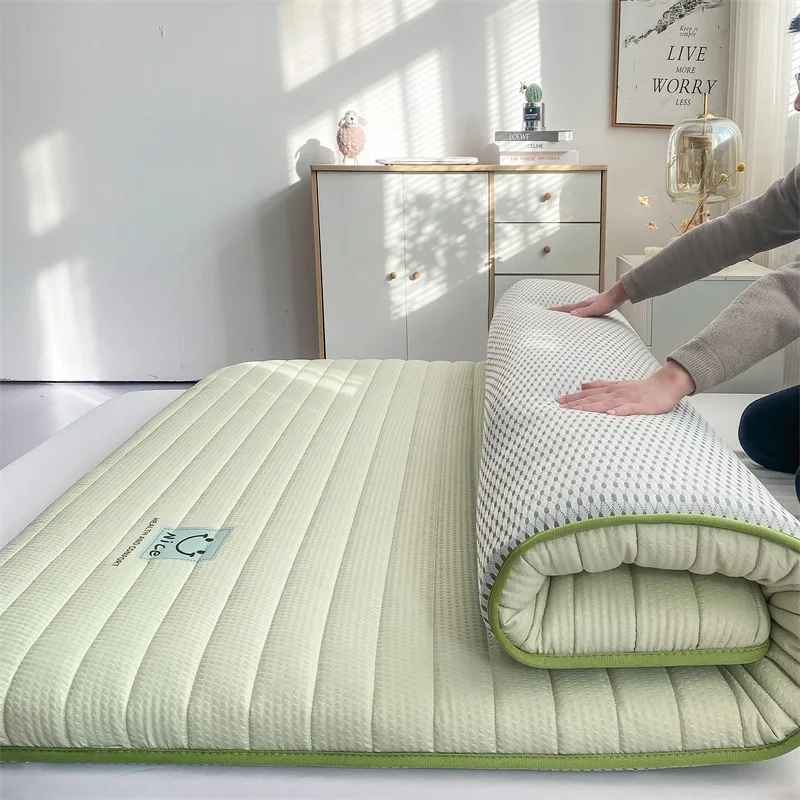 تخصيص فقاعة رغوة وجه مبتسم مستقيم ألياف فول الصويا فراش 5cm8cm غرفة نوم حصيرة فراش