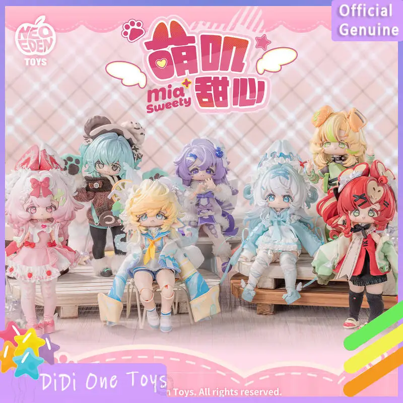 

Оригинальная коллекционная фигурка Neo Eden Toys Mia Sweety Series Blind Box, масштаб 1/12, MJD, милый коллекционный сувенир, подарок для коллекционеров
