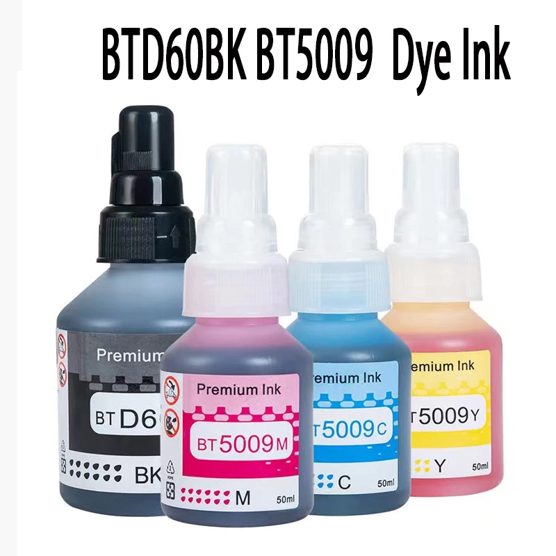 

BTD60BK BT5009 CISS Dye Ink Refill Kit For Brother HL-T4000DW DCP-T310 DCP-T510W DCP-T710W MFC-T810W MFC-T910DW Printer