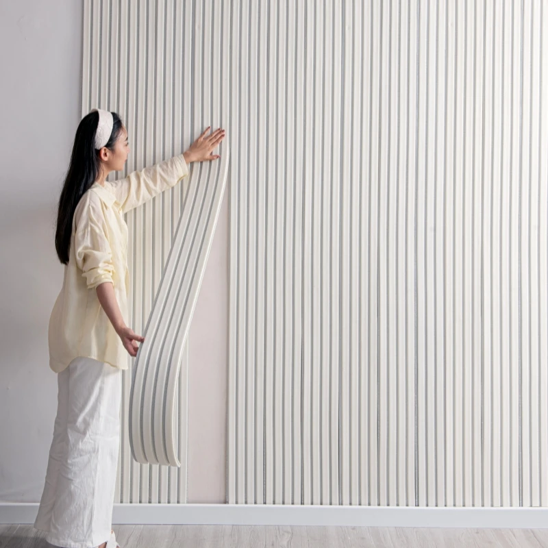 رشاقته رغوة المضادة للتصادم ذاتية اللصق خلفية ديكور المنزل ثلاثية الأبعاد جدار كامل بولي كلوريد الفينيل قشر وعصا لوحات الحائط لغرفة النوم جدار الكسوة