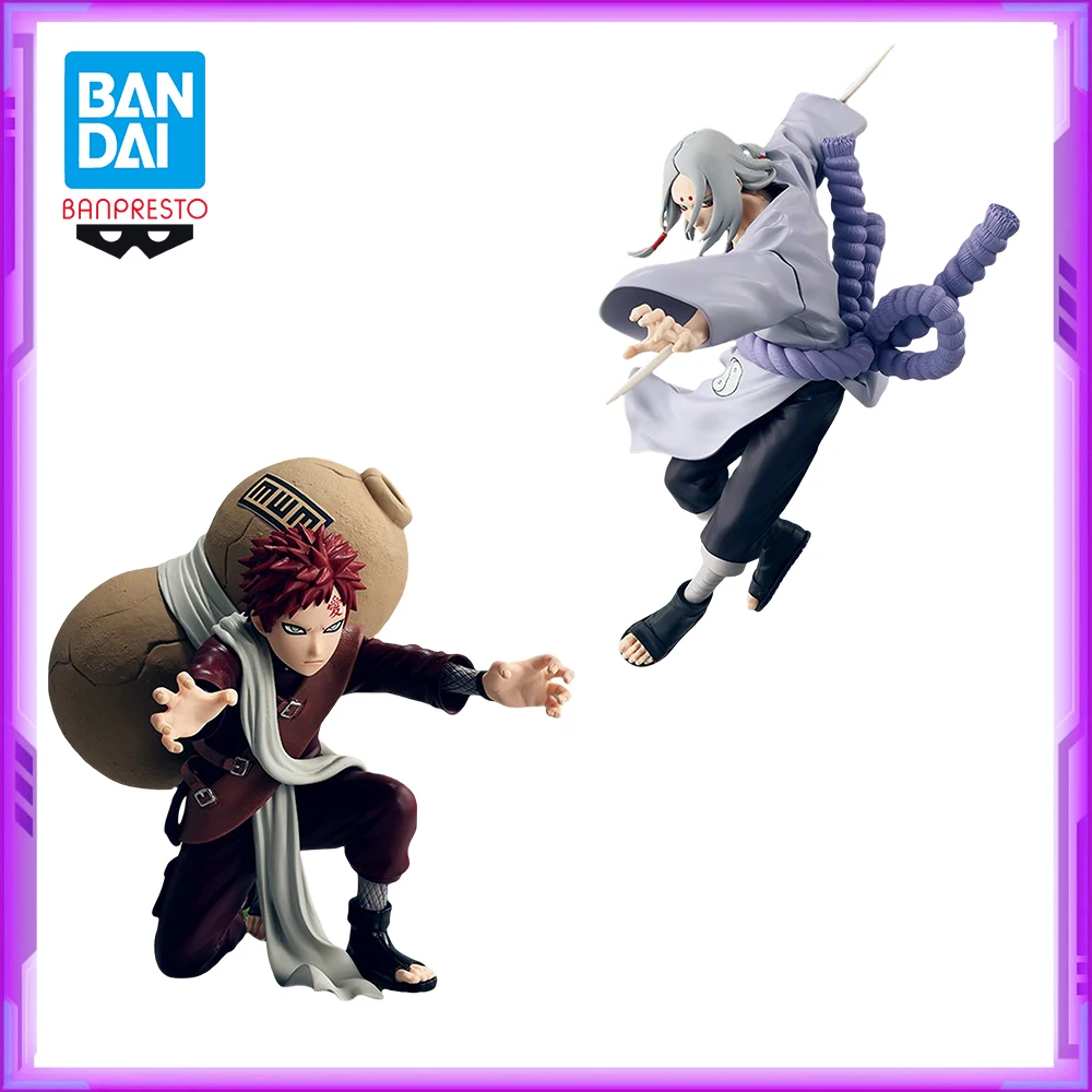 

Original BANDAI Banpresto NARUTO Gaara Kimimaro PVC Anime Figures Action Figure Model Toys