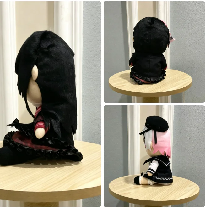 

Anime Suzumiya Haruhi Nikaido Hiro Magical Girl Witch Tria Fumo Cartoon Figure Idol Cosplay Stuffed Sitting Posture Pillow Gift