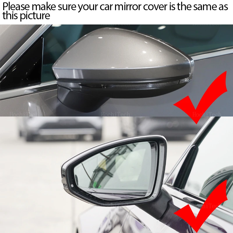 Side Heated Wing Mirror Glass  Angle Rearview Mirror for Audi A6 S6 RS6 C8 4K A7 S7 RS7 4K8 A8 A8L S8 S8L RS8 D5 Left Right