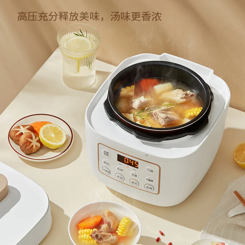 Joyoung Electric Pressure Cooker 70 Kpa Rice Cooker Stew Meat Soup Porridge 220V Safety Protection For Home Use