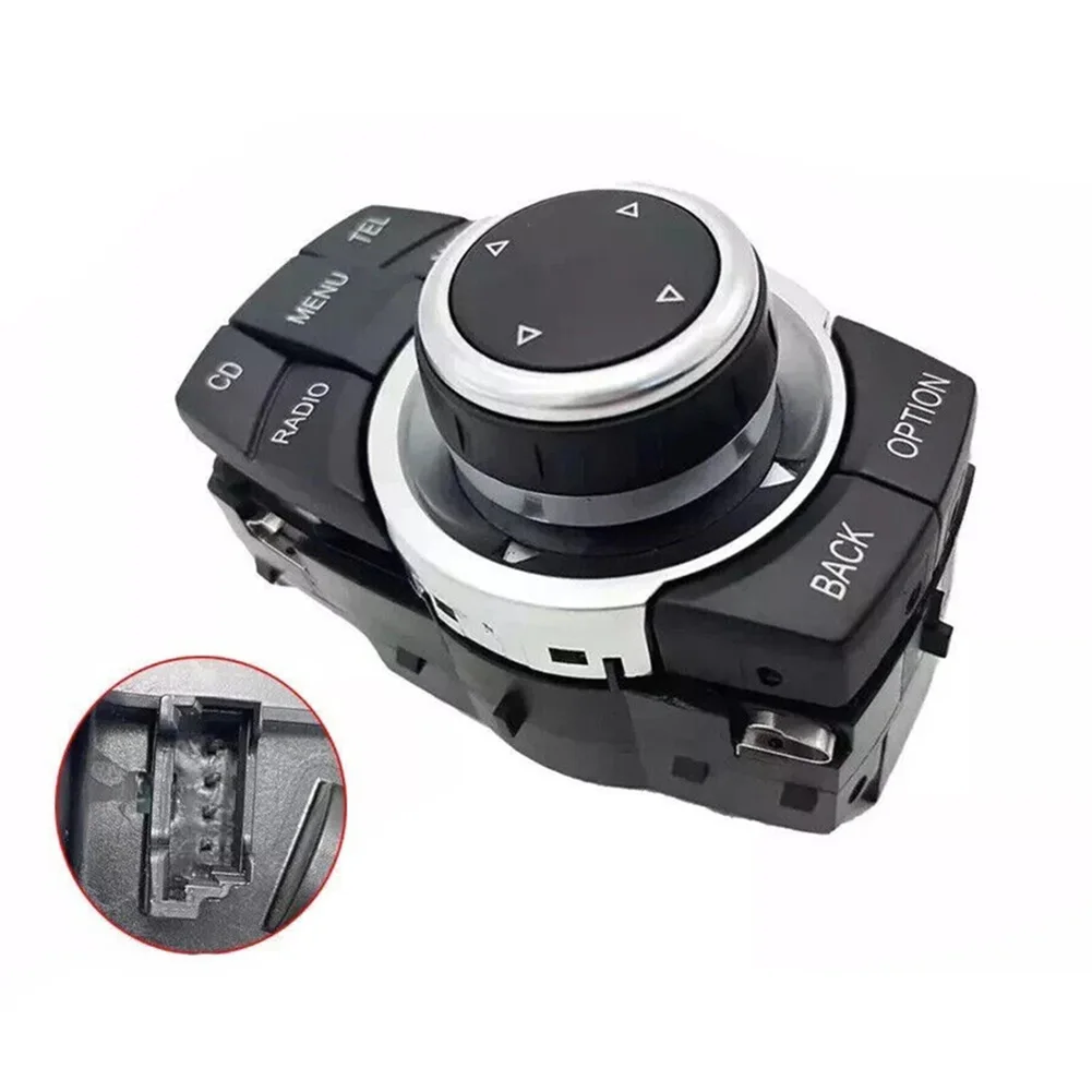 

4-контактный медиаконтроллер, автомобильный медиапереключатель, черный автомобильный электронный контроллер, новый состояние, высокая надежность