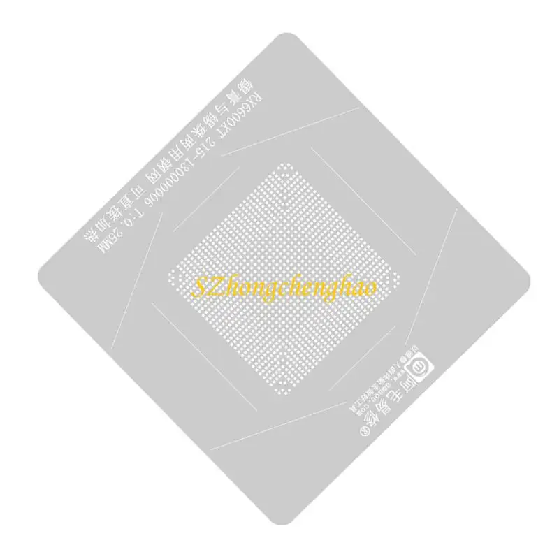 RX6600XT RX5700XT RX580 GTX1050 BGA REBALLING STENCIL CXD90060GH GRAPHICS CHIP GPU LOTSPLAGE PAKE PLANTING STATION 601D