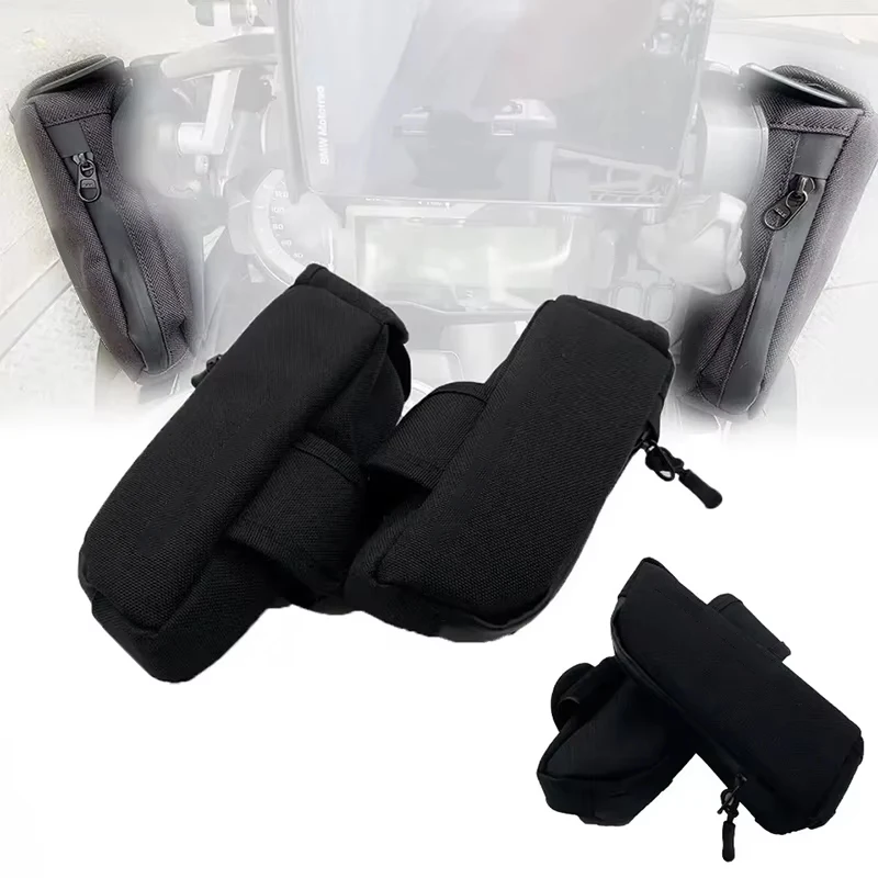 Motorcycle Fairing Bag Wind Deflector Bag Storage Bag Side Windshield Package For R1250GS R 1250 GS R1200GS 2013-