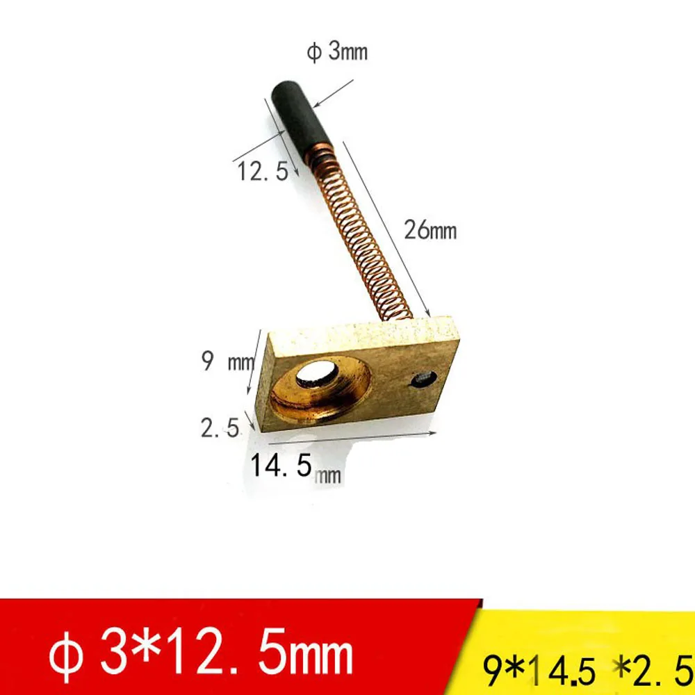 10 قطعة φ3*60 مللي متر المغزل فرشاة الكربون أدوات أشباه الموصلات لآلة القطع DFD6361 EAD6340 AWD NCBZ ديسكو TSK آلة المنشار #5