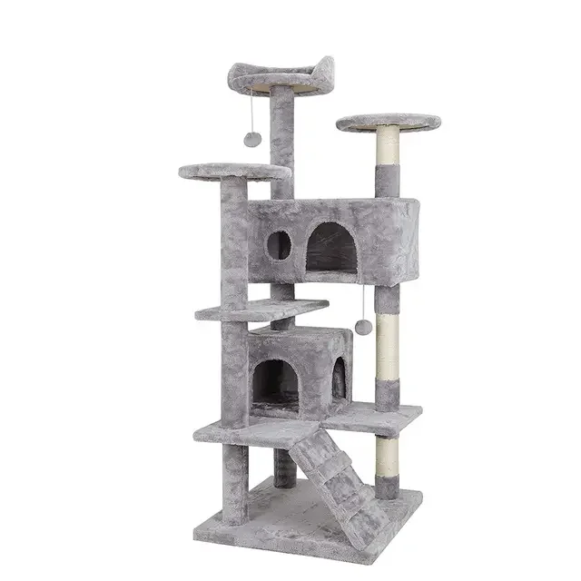 

Customized cat climbing frame, nest shelf, large tree integration, jumping platform is universal in all seasons, pet supplies
