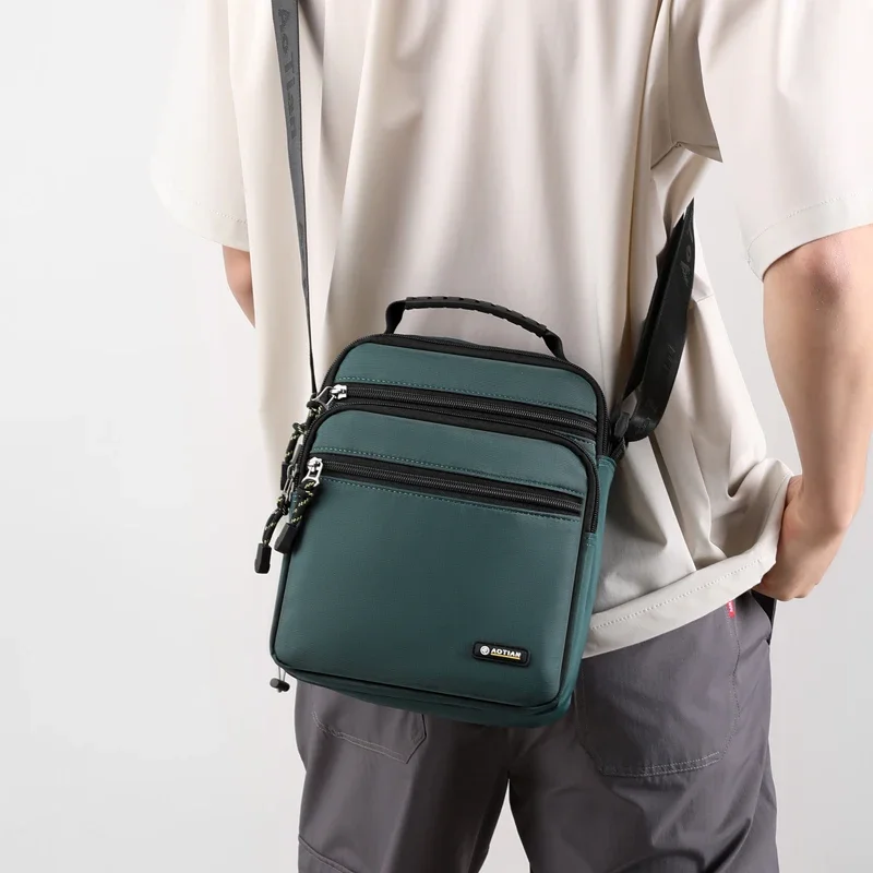 AOTIAN Brand Shoulder bag for men Crossbody Bag Small Man Sling Messenger Bag nylon Male Purse Boys Cross bag Handbags Bolsas