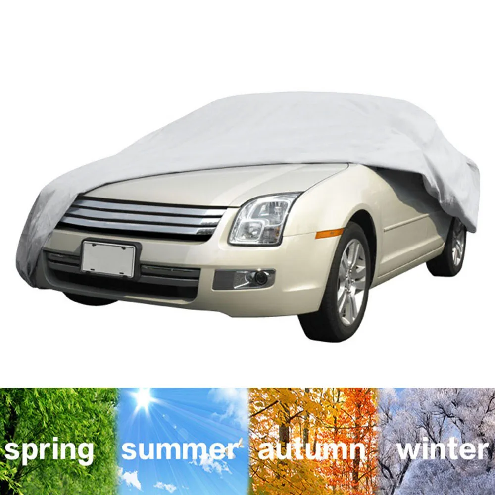 

Car Sunshade Protector Cover Thickened Full body Auto Windscreen Covers Foldable Summer Heat Insulation for Camping Accessorie