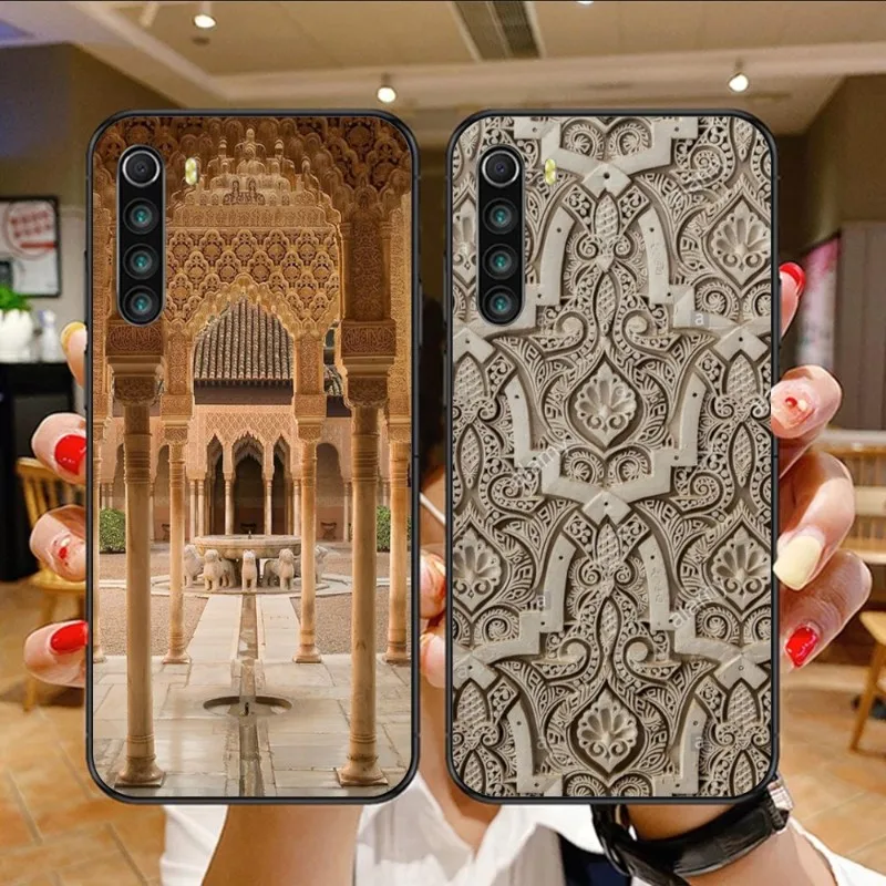 Alhambra Granada Phone Case for Xiaomi Mi 13 12 12S 12T 11T 10T 9T Lite Pro Ultra Poco F3 F4 X4 GT Black Soft Phone Cover Funda