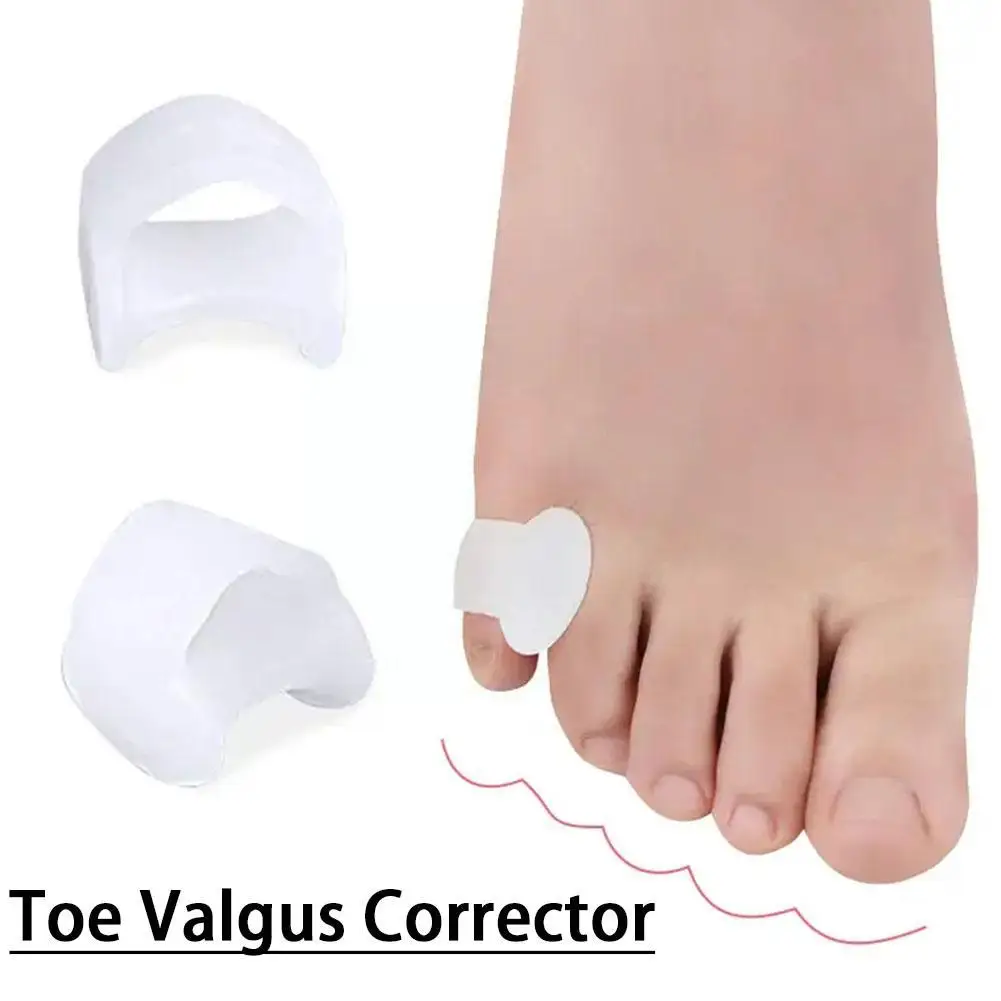 Mathiateur d'orteils en silicone, Ajusteur Sophia Ectropion, Appareil Valgus, Ration des doigts, Grand protecteur extérieur, Pied Hallux G0P8