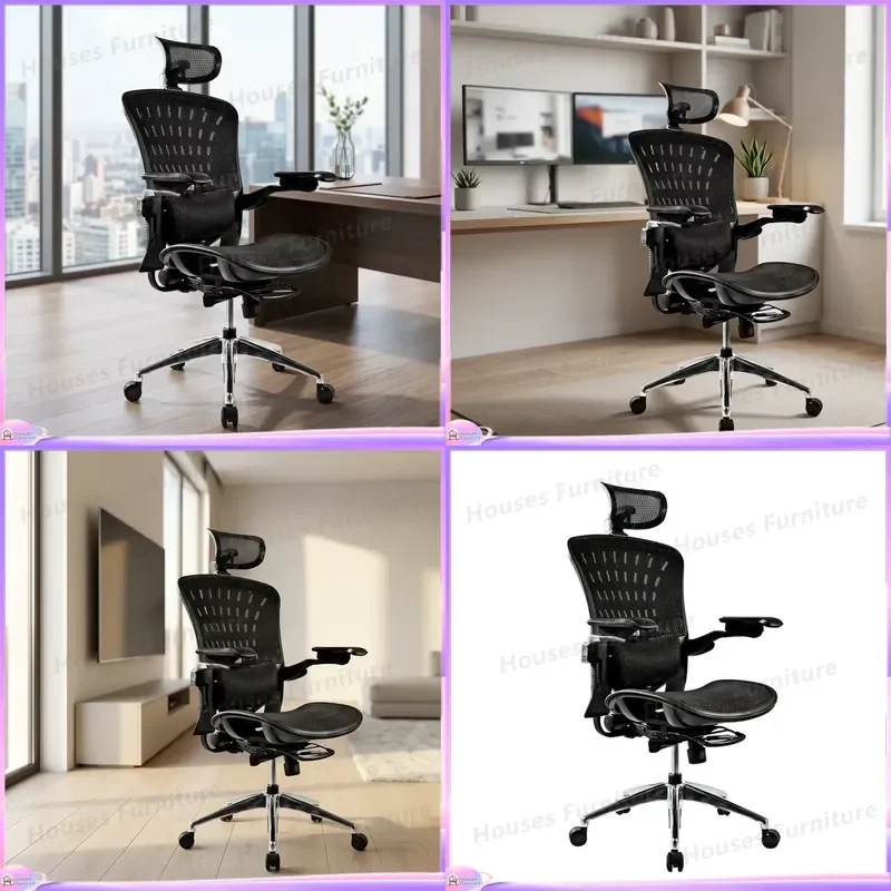 210 Ergonomic Office Chair High Back Mesh Computer Desk Chair with Lumbar Support Lockable Tilt Mechanism Breathable Gaming