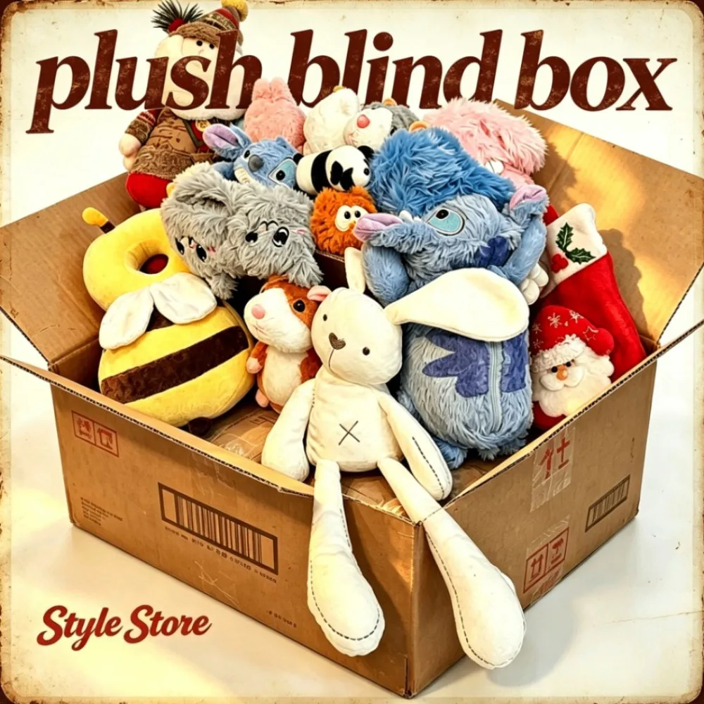 

Random Cute Plush Blind Box – Super Healing, Adorable Surprise