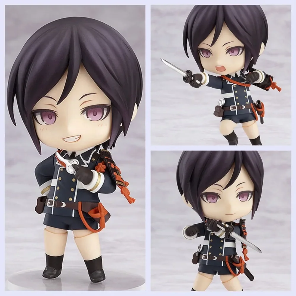 10CM Touken Ranbu Q version Nendoroid Yauken Toshiro face changeable doll ornament figure handsome and majestic