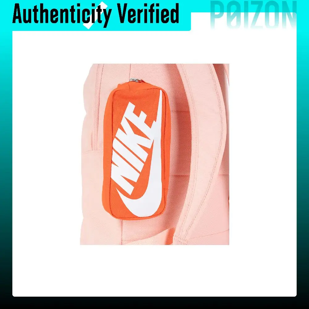 Mochilas Nike de tela, tamaño mediano, unisex, en blanco, naranja y naranja ártico, modelo HJ4186-800.