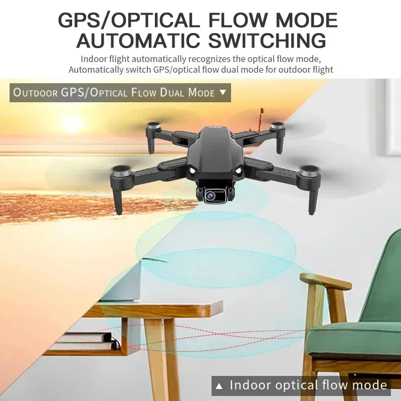 L900 Pro SE GPS Drone Profesional 4K HD cámara 5G WIFI FPV Quadcopter con Motor sin escobillas plegable RC Drones para niños Juguetes