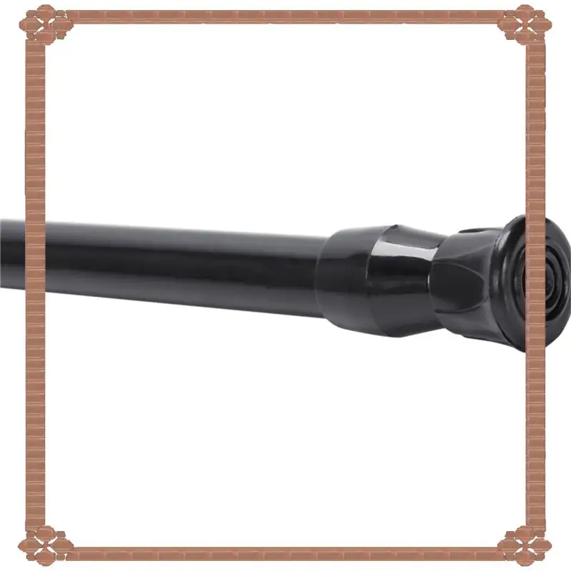 24-Hour Delivery 8X Spring Extendable Loaded Curtain Rail Pole Telescopic Bath Window Tension Rod,40-70Cm