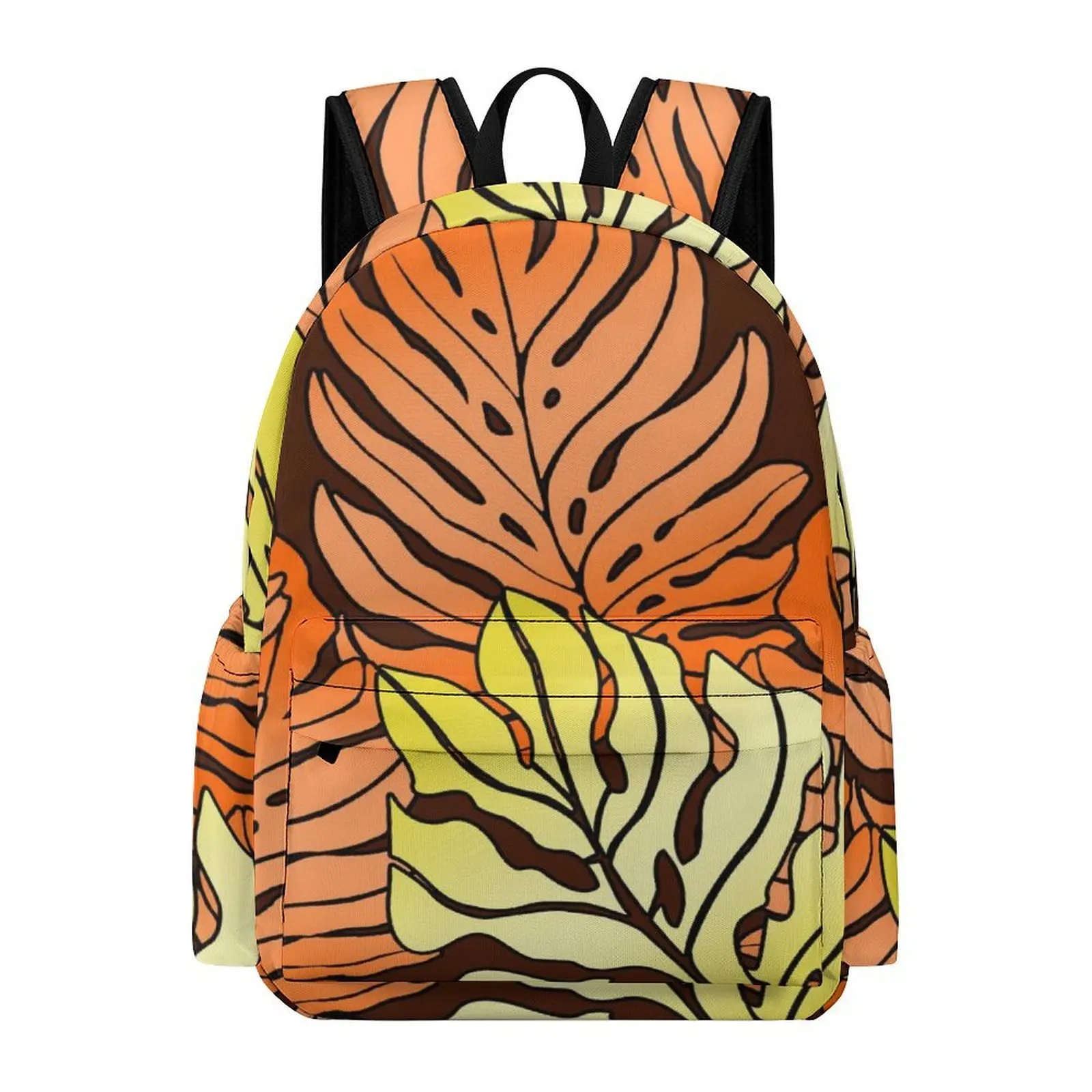 حقيبة مدرسية بنمط بولينيزيا خالية من الضرائب، حقيبة كمبيوتر محمول ذات سعة كبيرة، أنماط قابلة للتخصيص #3