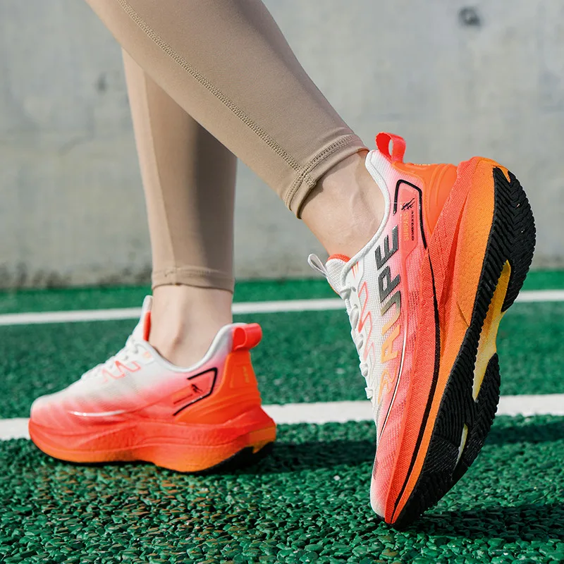 

Новые мужские кроссовки для бега, спортивные и модные, легкие, повседневные, удобные, дышащие, 36-44, трехцветные