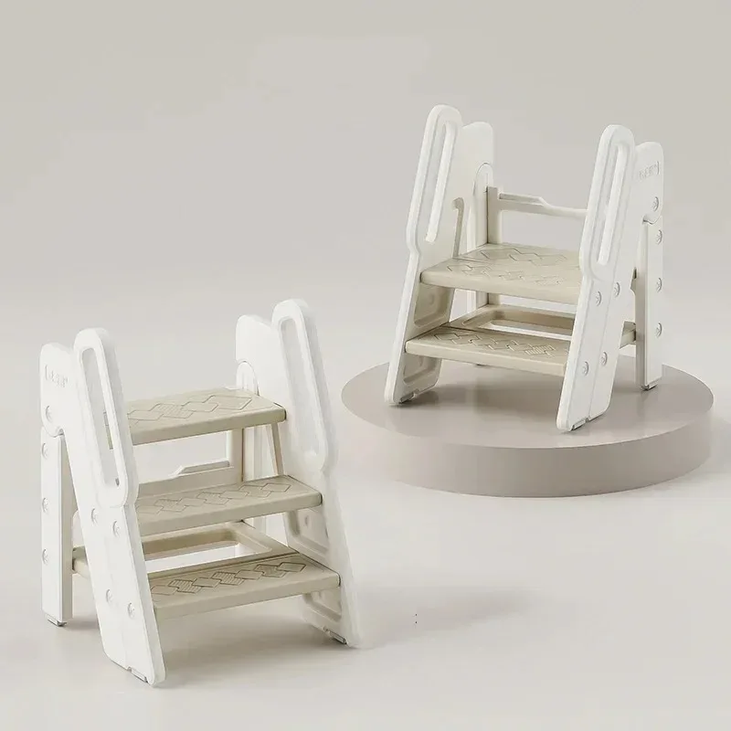 Multifunctional Ladder Folding Stairs Home Kitchen Small Car Wash Ladder Metal Decorative Simple Kids Sedie Steps Household