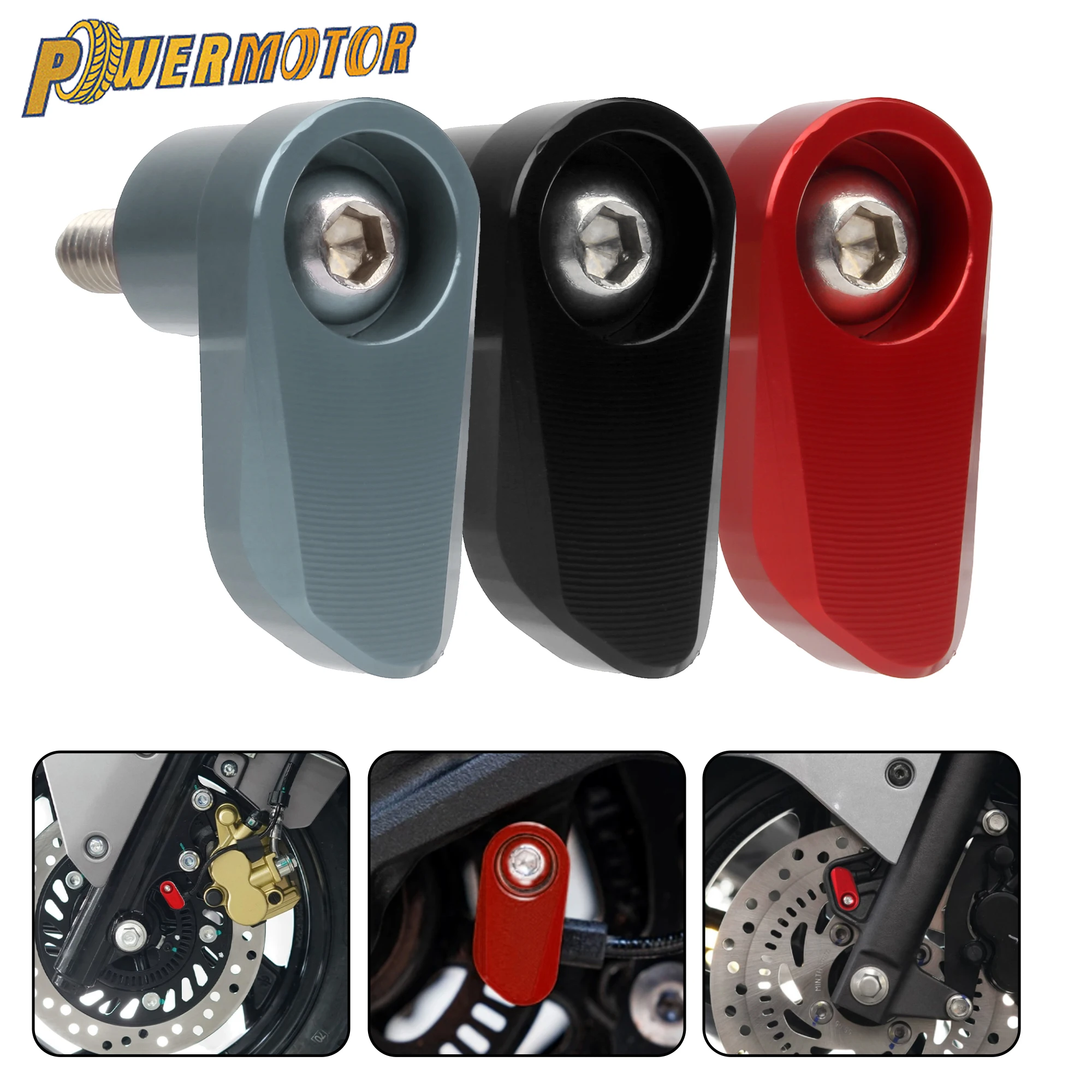 

Motorcycle Front Rear Wheel ABS Sensor Protection Guard CNC Aluminum Cover For KTM Suzuki Honda Aprilia Supermoto Modified Parts