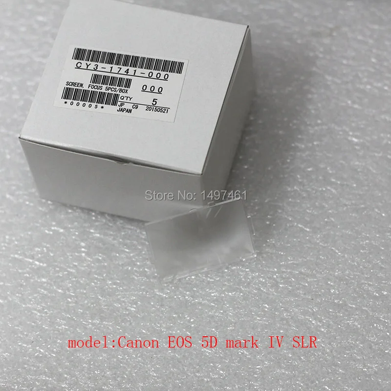 1PCS VF Matte Focus ซ่อมกระจกหน้าจอสำหรับ Canon EOS 5D Mark IV ; 5DIV 5D4 5DS 5DSr SLR