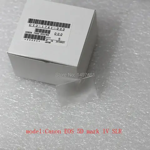 VF 무광 초점 스크린 유리 수리 부품, 캐논 EOS 5D 마크 IV, 5DIV 5D4 5DS 5DSr SLR용, 1 개
