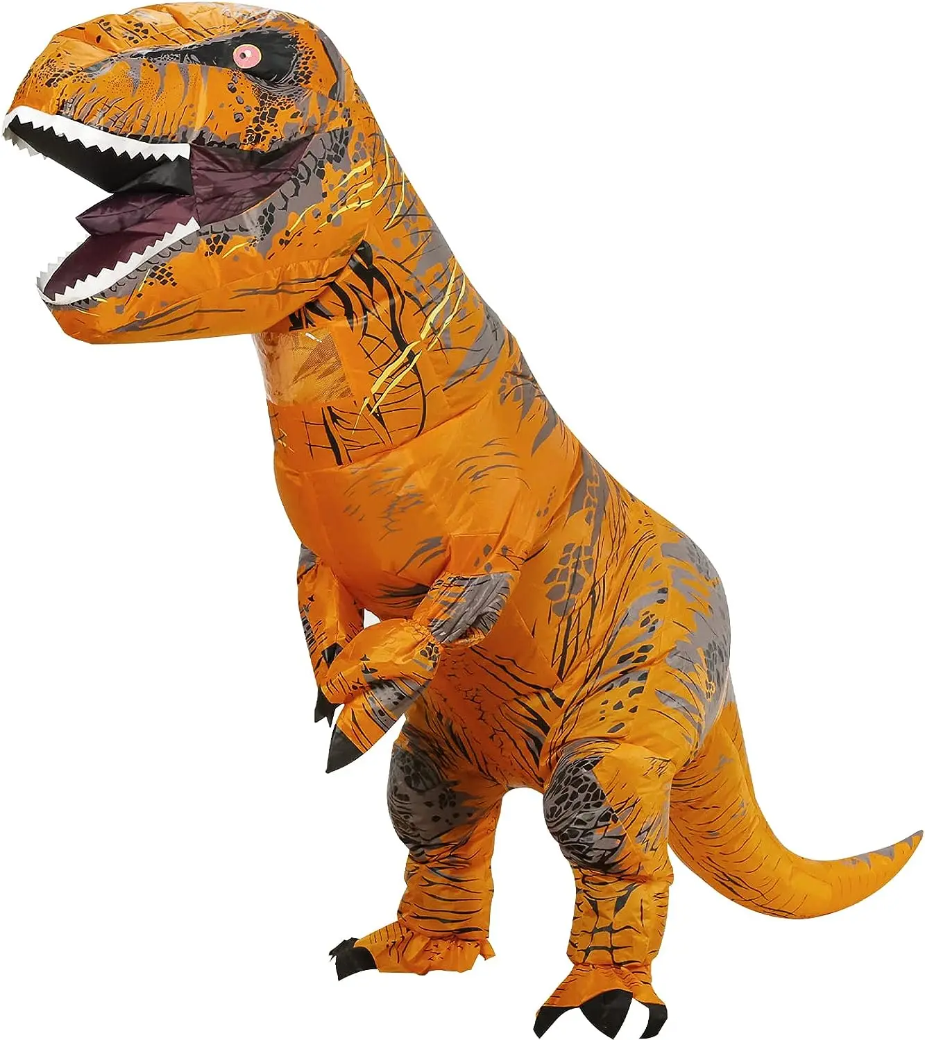 

NEW Inflatable Tyrannosaurus Dinosaur Costume Adult, Blow up Dinosaur Costume Adult Size