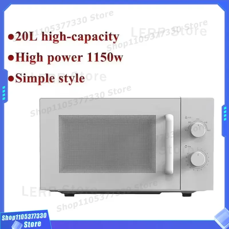 20L Commercial Convection Microwave Oven with BBQ Function Mechanical Timer Control for Household Kitchen Appliance High