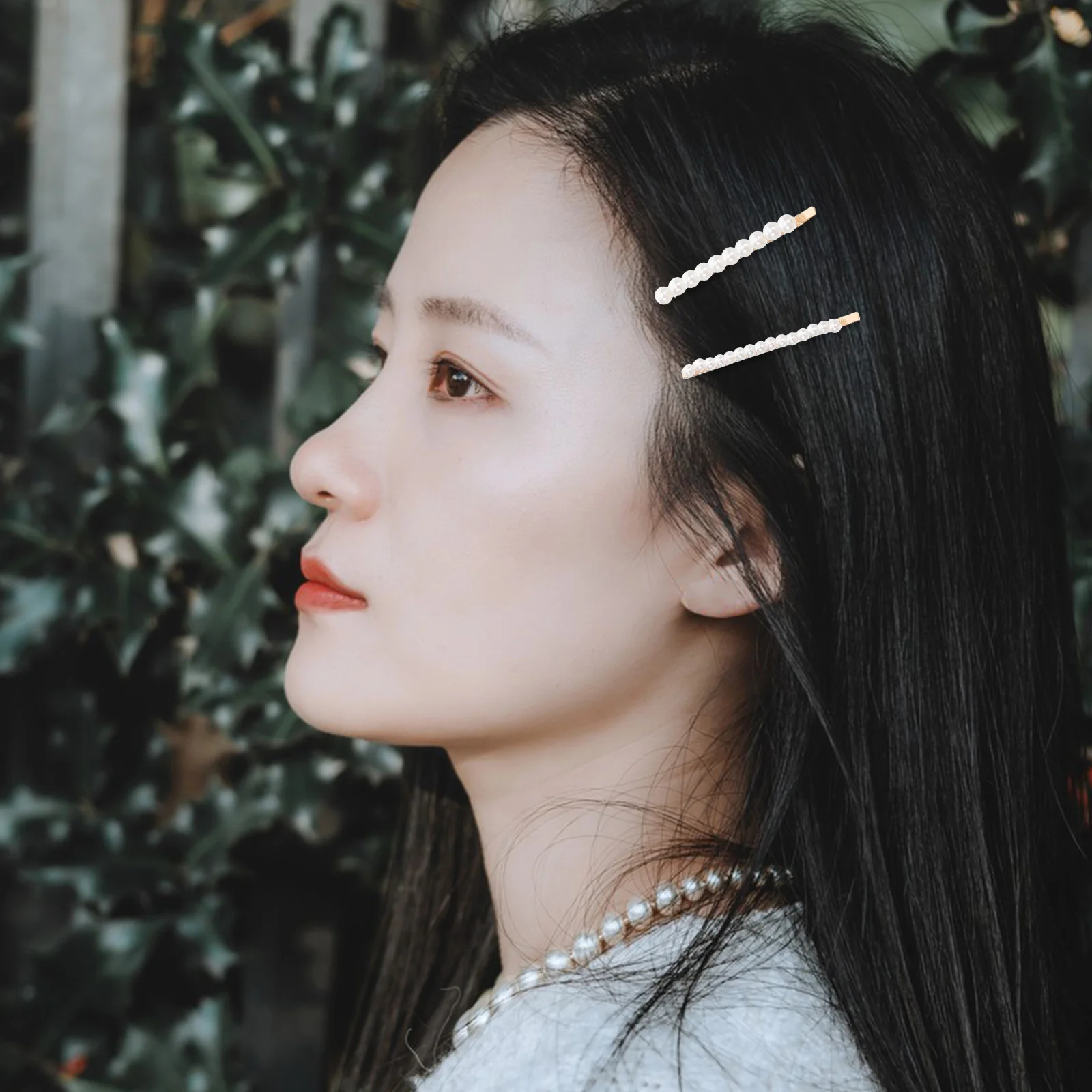 

10Pcs Pearl Bobby Pin Set Stylish Hair Clip Elegant Side Barrette Chic Hairpins for Party Banquet Hair Accessories