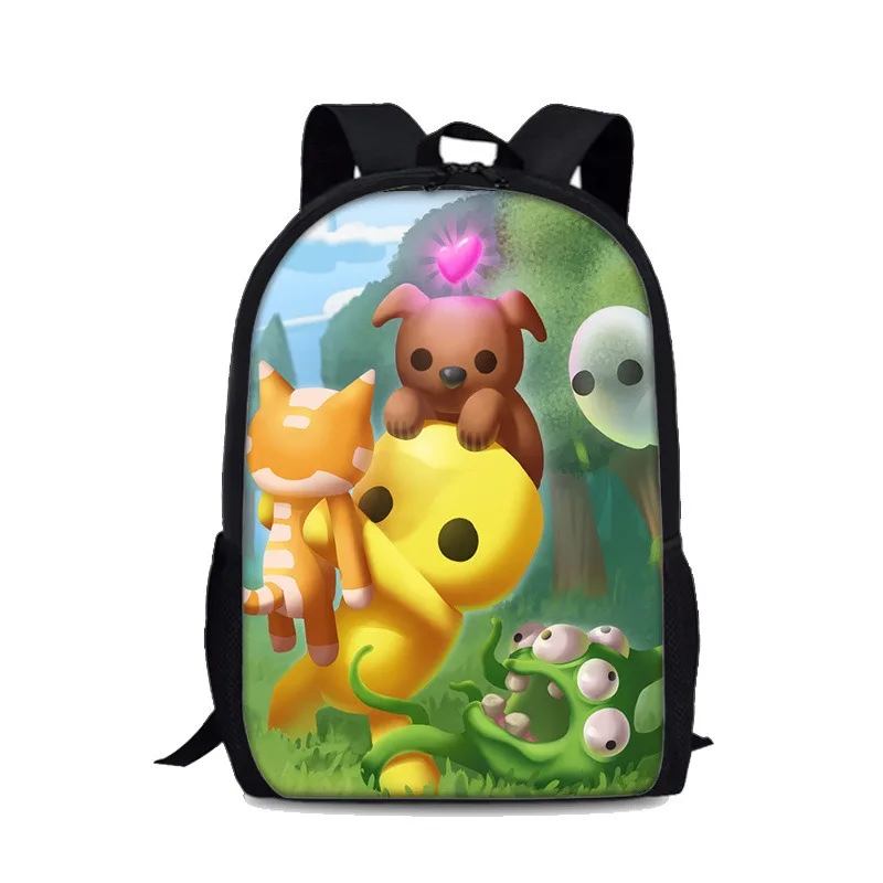

Game Wobbly Lifes Backpack for Primary Secondary School Students Large Capacity Game Peripherals Student Backpack Gifts