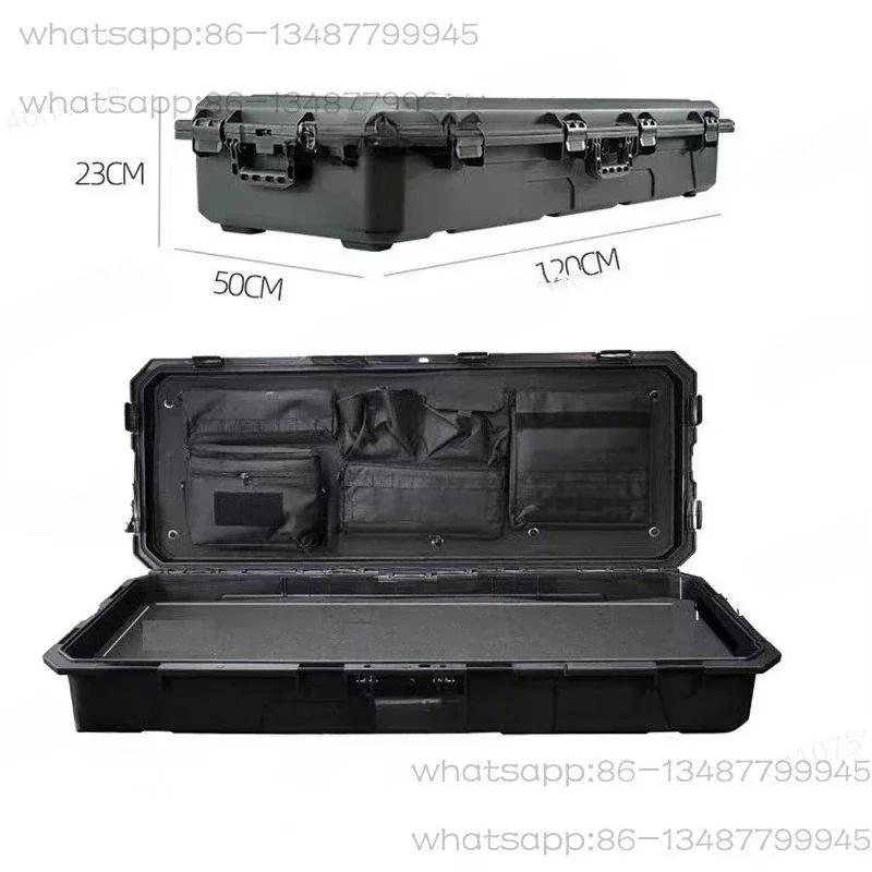 Car Outdoor Storage Box, Off-road Travel Gear Case, Camping Cargo Container for Pickup Truck Bed