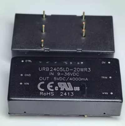 

URB2405LD-20WR3 DC-DC power module 9-36V to 5V4A 20W