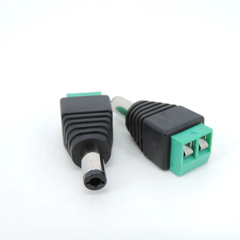 1/5 stücke DC-Stecker Buchse CCTV-Kabelst ecker 5,5x2,1mm 5.5*2,5mm 3.5*1,35mm Netz stecker Klemmen adapter für IP-Kamera