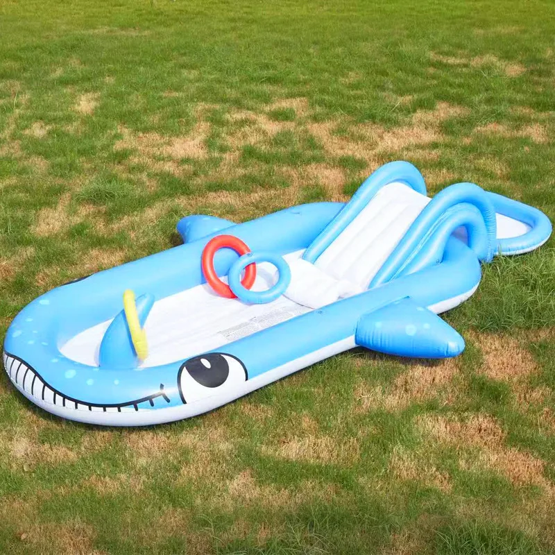 Children's Inflatable Swimming Pool Thickened with Slide Baby Infant Home Ocean Ball Pool Spray Children's Play Pool